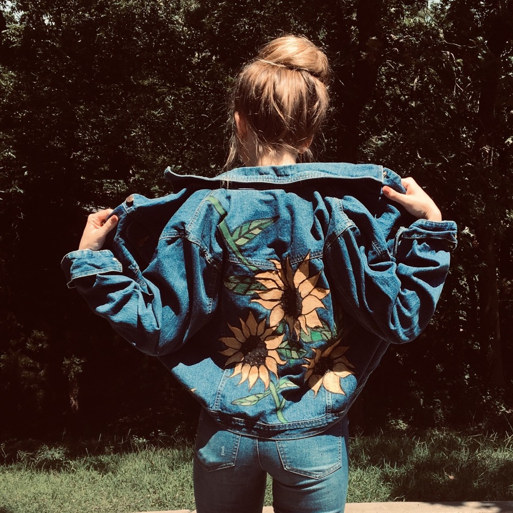 Custom painted jacket